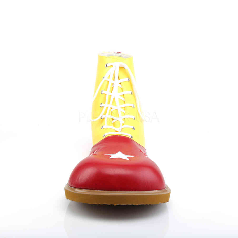 Funtasma - CLOWN-02 Niedrige Schuhe - Gelb/Rot